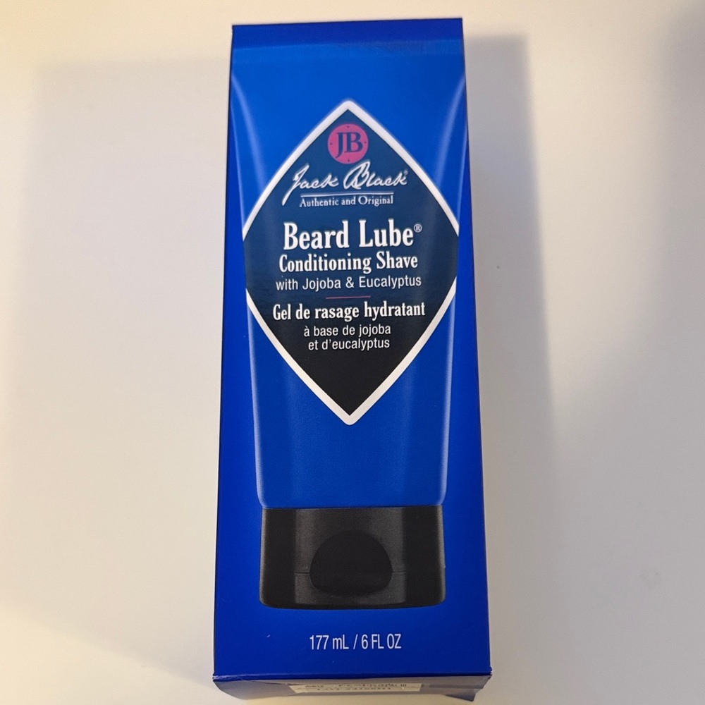 Brand New Jack Black Beard Lube Conditioning Shave